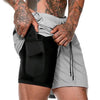 Slim Shorts  Bodybuilding  Knee Length Breathable Shorts Mesh Sportswear - Hamilton Fitness Apparel