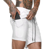Slim Shorts  Bodybuilding  Knee Length Breathable Shorts Mesh Sportswear - Hamilton Fitness Apparel